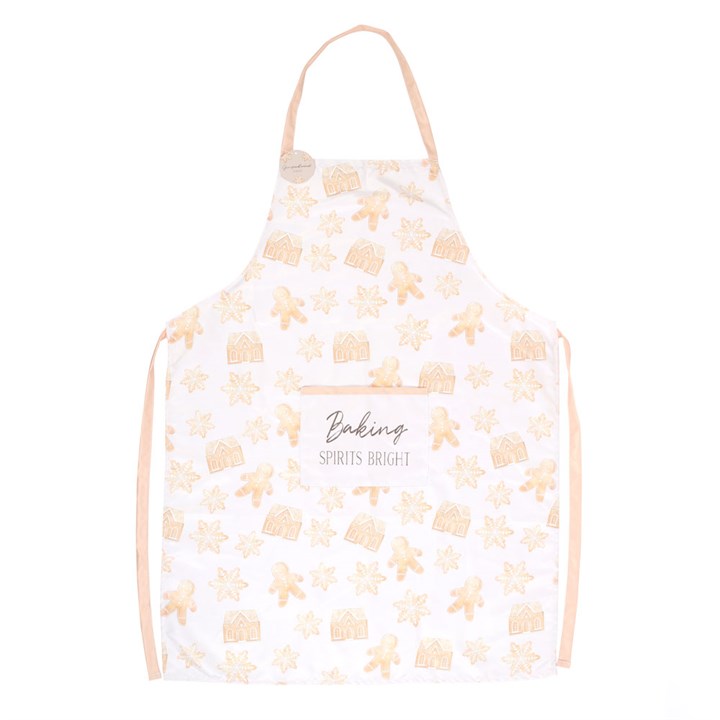 Baking Spirits Bright Gingerbread Bakery Apron