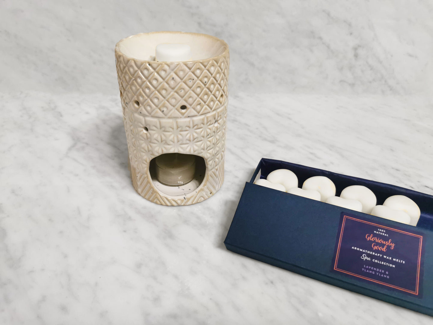Stoneware Oil & Wax Melt Burner