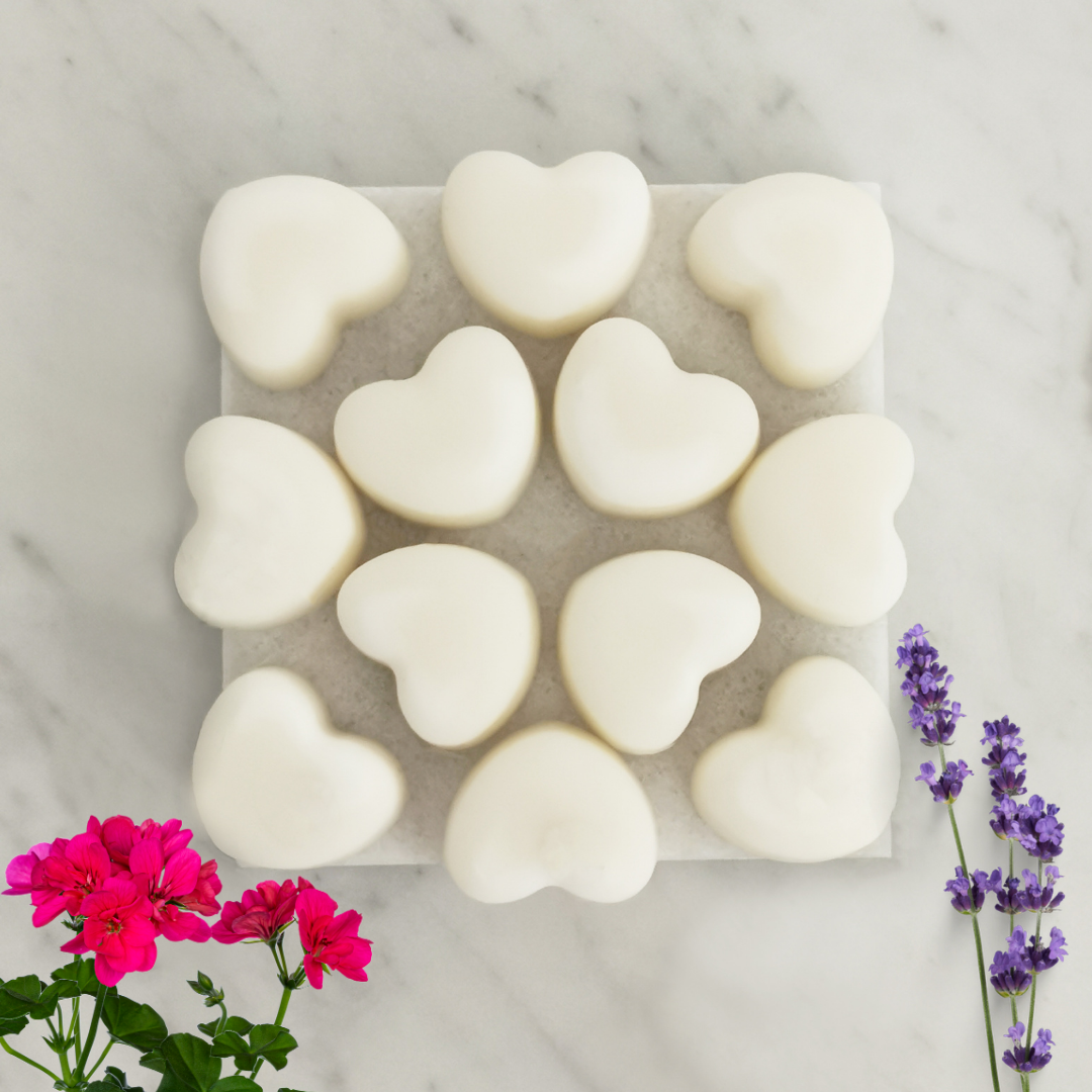 Rose Geranium, Lavender, Ylang Ylang & Vetiver Wax Melts