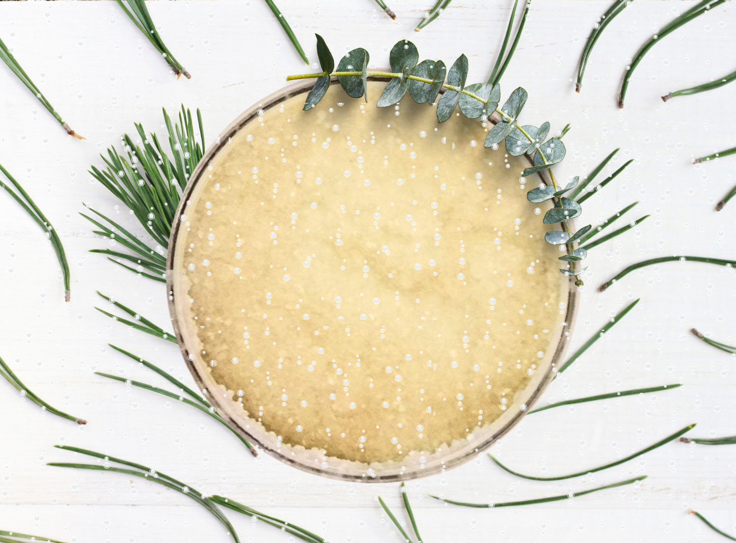 Peppermint, Eucalyptus & Pine Dead Sea Salt Natural Body Scrub with Organic Essential Oils