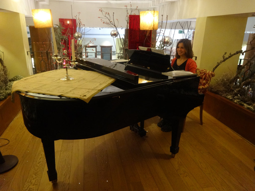 Piano and writing: a tale of two partners