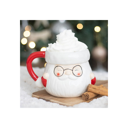 Santa Claus Shaped Mug