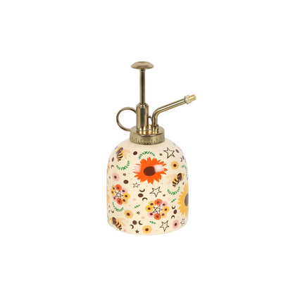 Bee Radiant Print Ceramic Plant Mister