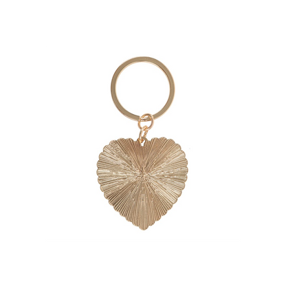 Folk Heart Keyring