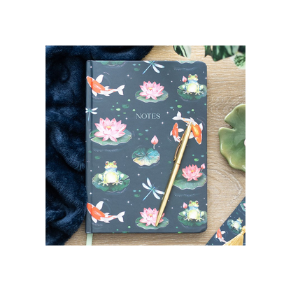 Pond Print A5 Notebook
