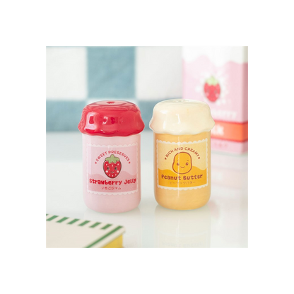 Peanut Butter and Jelly Jar Salt and Pepper Shakers