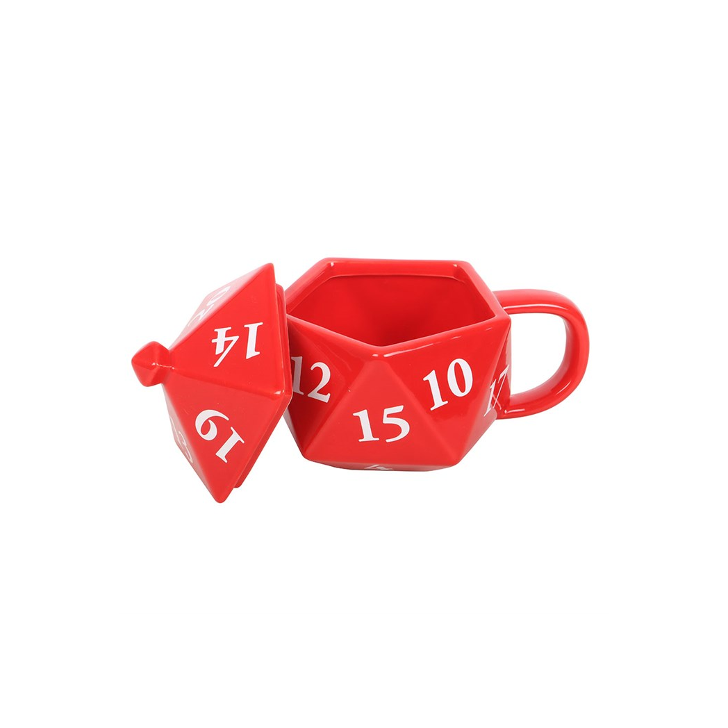 D20 Gaming Dice Shaped Mug