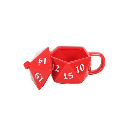 D20 Gaming Dice Shaped Mug