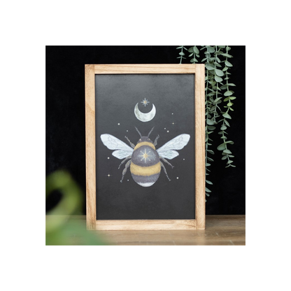 Forest Bee Framed Wall Print