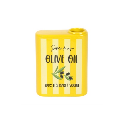 Olive Oil Flower Vase