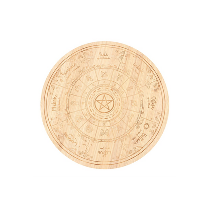 Wheel of the Year Serving Board