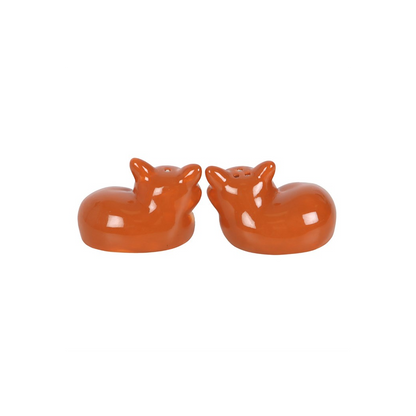 Fox Salt and Pepper Shakers