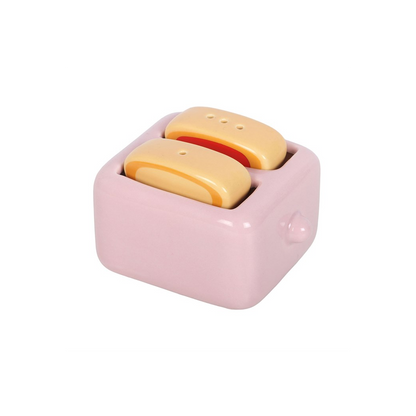 Kawaii Toast Salt and Pepper Shakers