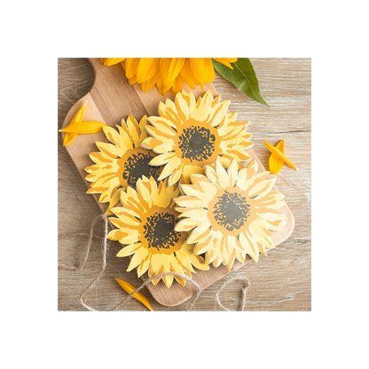 Sunflower Coaster Set