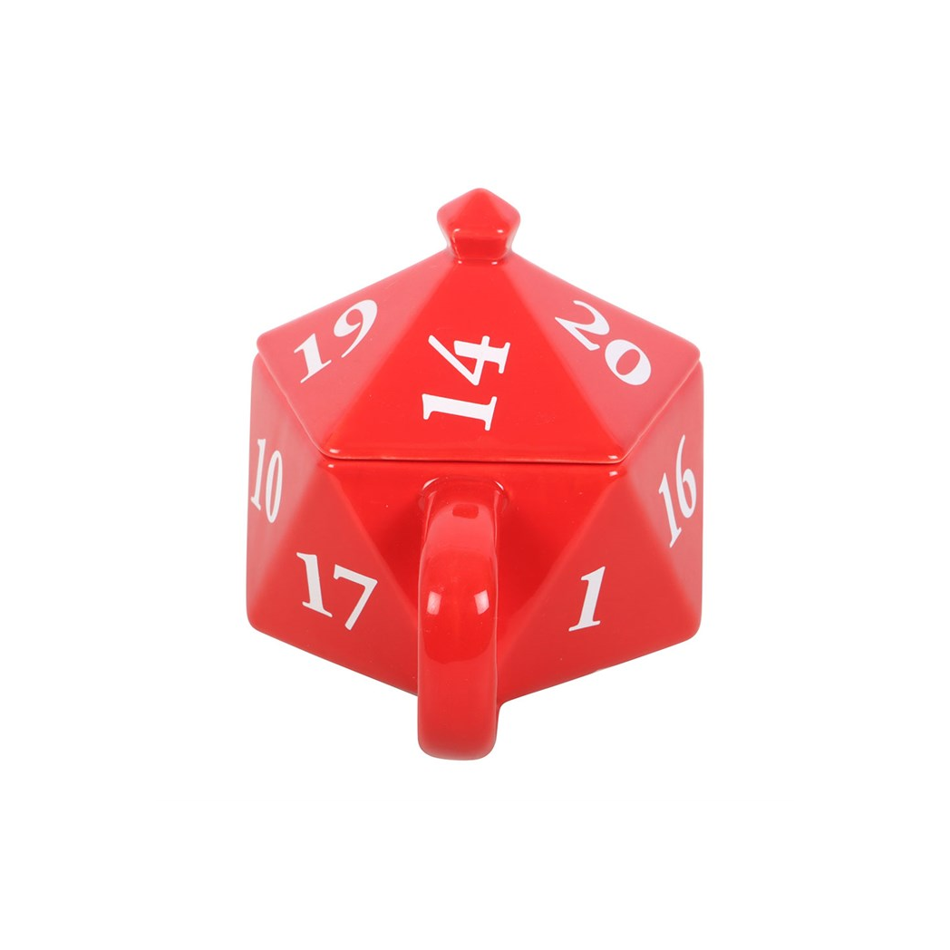 D20 Gaming Dice Shaped Mug