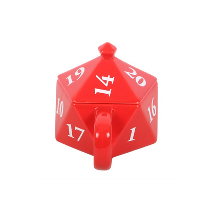 D20 Gaming Dice Shaped Mug