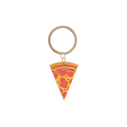 Pizza Slice Keyring