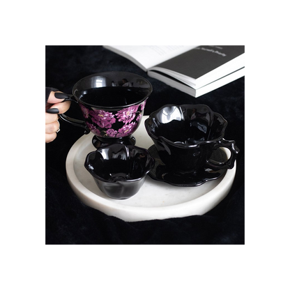 Black Rose Trinket Dish