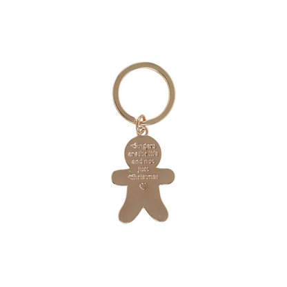 Gingerbread Man Keyring