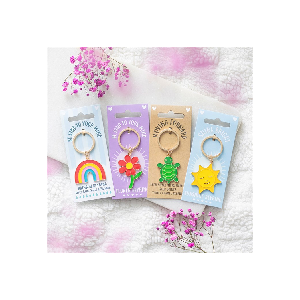 Rainbow keyring 6