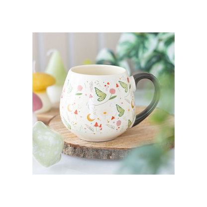 Fairy Folklore Print Rounded Mug