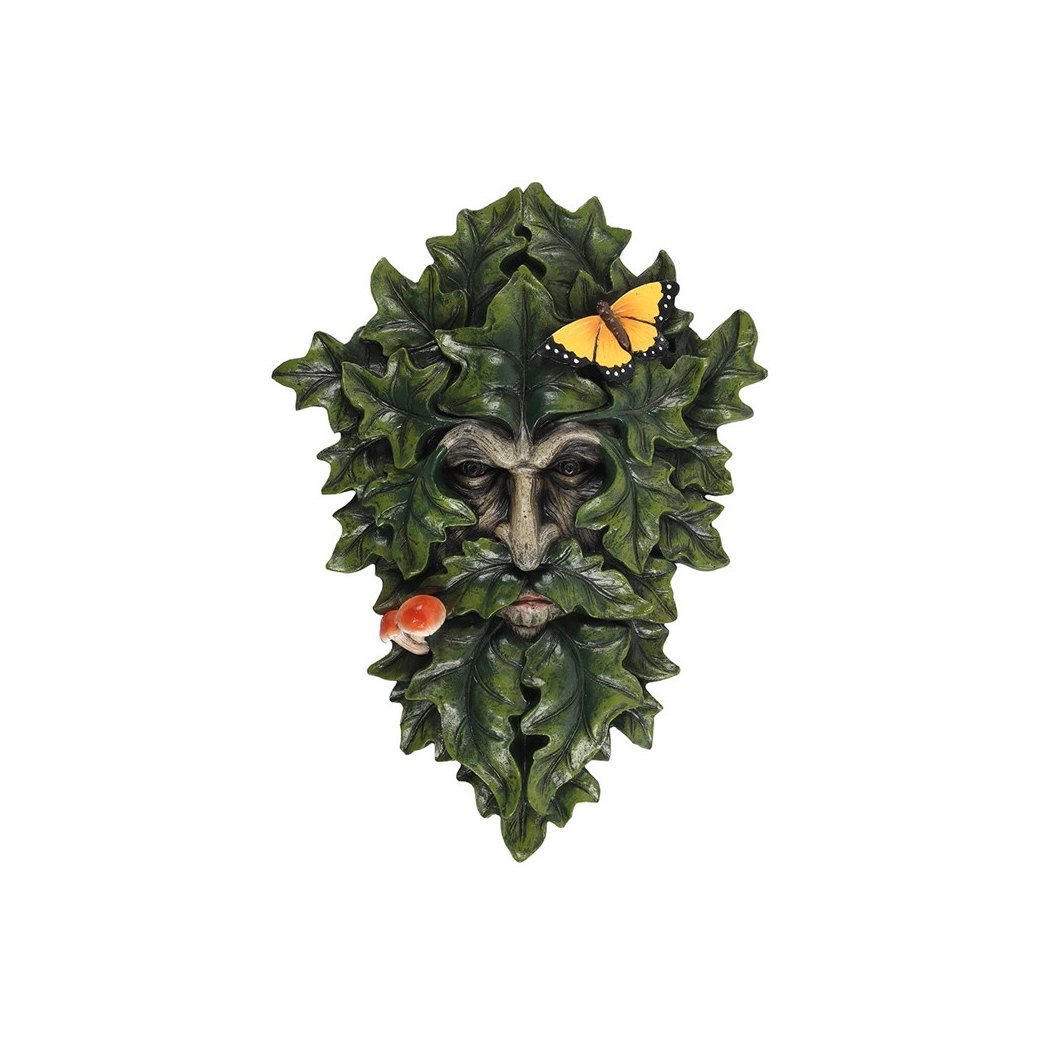 Leafy Green Man wall plaque