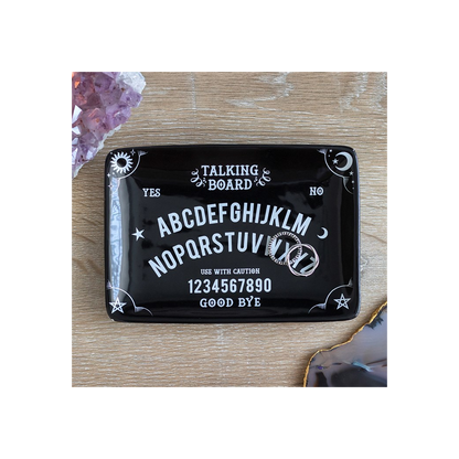 Black Talking Board Trinket Dish
