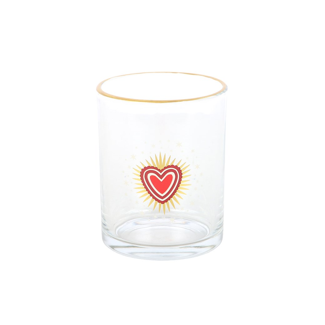 Sacred Heart Drinking Glass