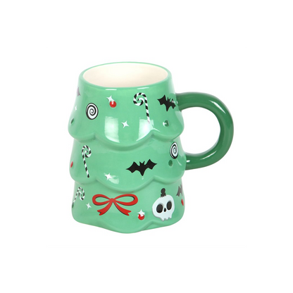 Creepy Christmas Tree Mug