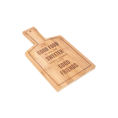 Sweeter When Shared Bamboo Serving Board