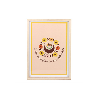 Let Your Spirit Flow Framed Wall Art Print