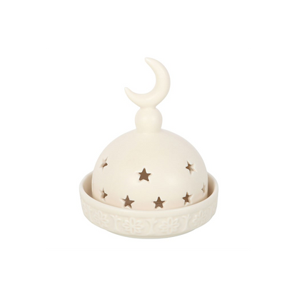 Mosque Incense Cone and Tealight Holder