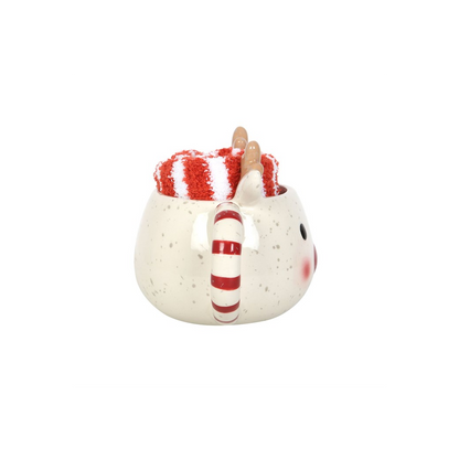 Rudolph Reindeer Mug and Socks Set