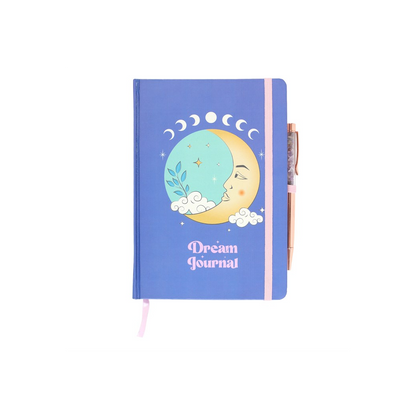 The Moon Dream Journal with Amethyst Pen