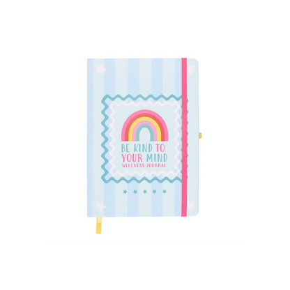 Be Kind to Your Mind A5 Wellness Journal with Citrine Pen
