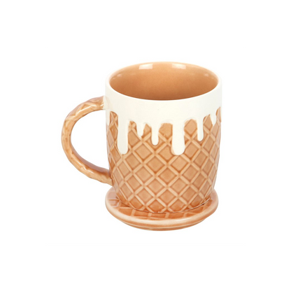 Waffle Mug and Coaster Set