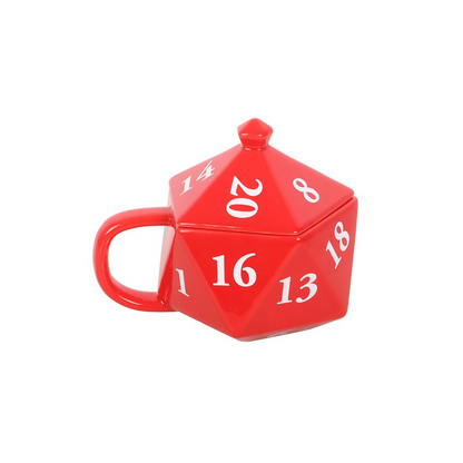 D20 Gaming Dice Shaped Mug