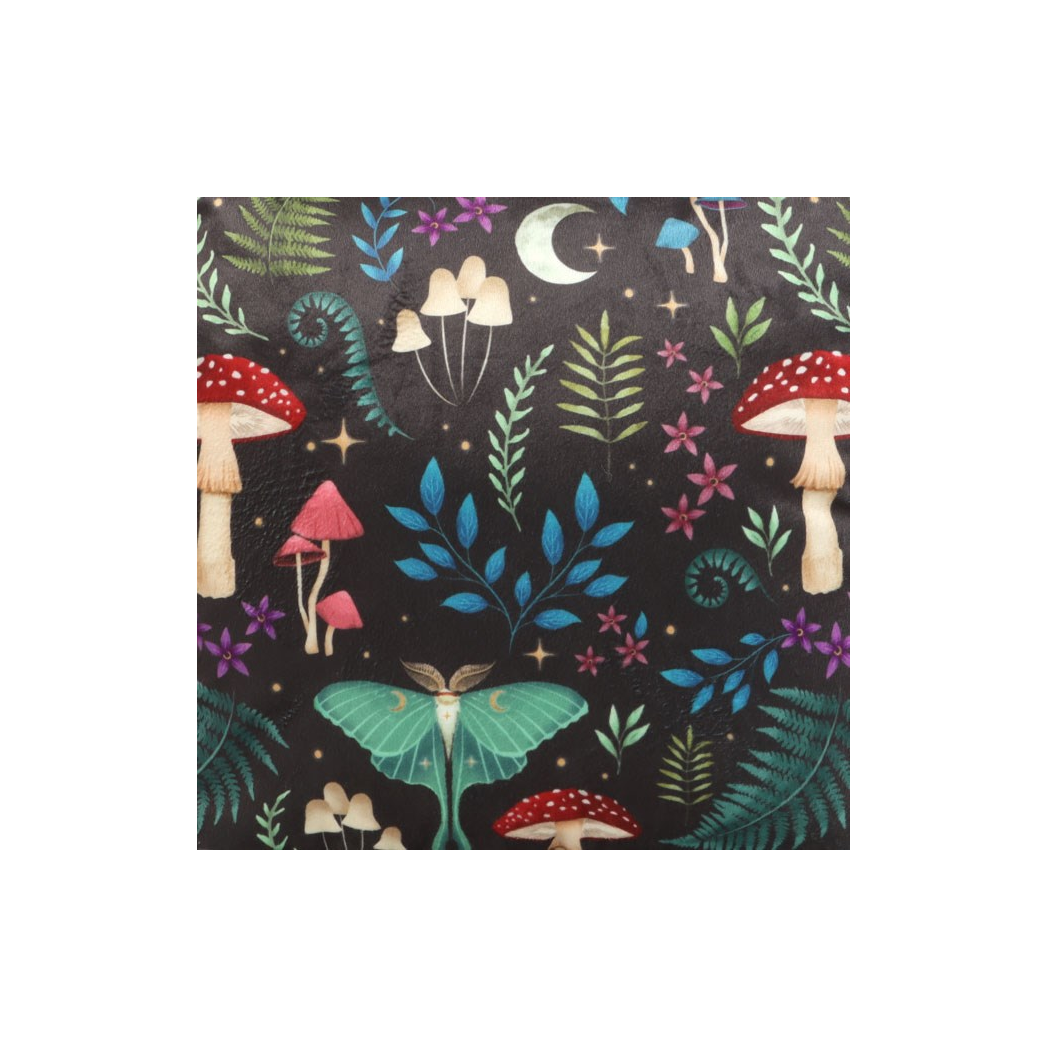 Dark forest print square cushion – photo 3