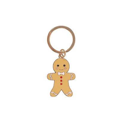 Gingerbread Man Keyring