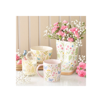 Luna Bloom Floral Print Mug