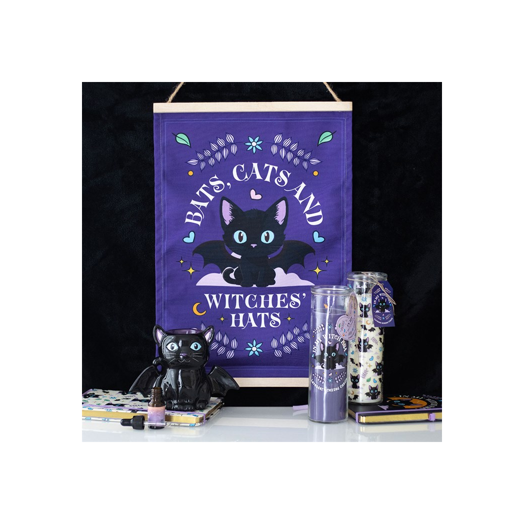 Witches Hats wall hanging 5