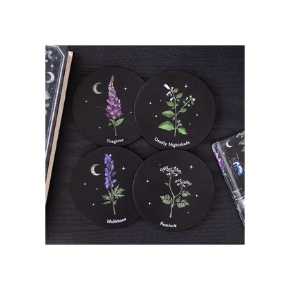 Poisonous Plants Coaster Set