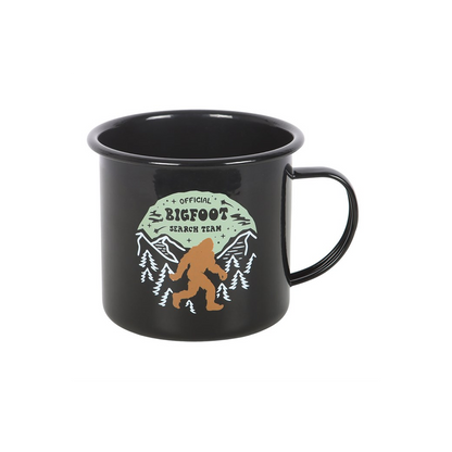 Bigfoot Search Team Enamel Mug