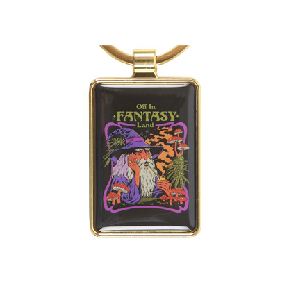 Fantasy Land Keyring by Steven Rhodes