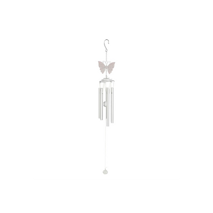 White Butterfly Windchime