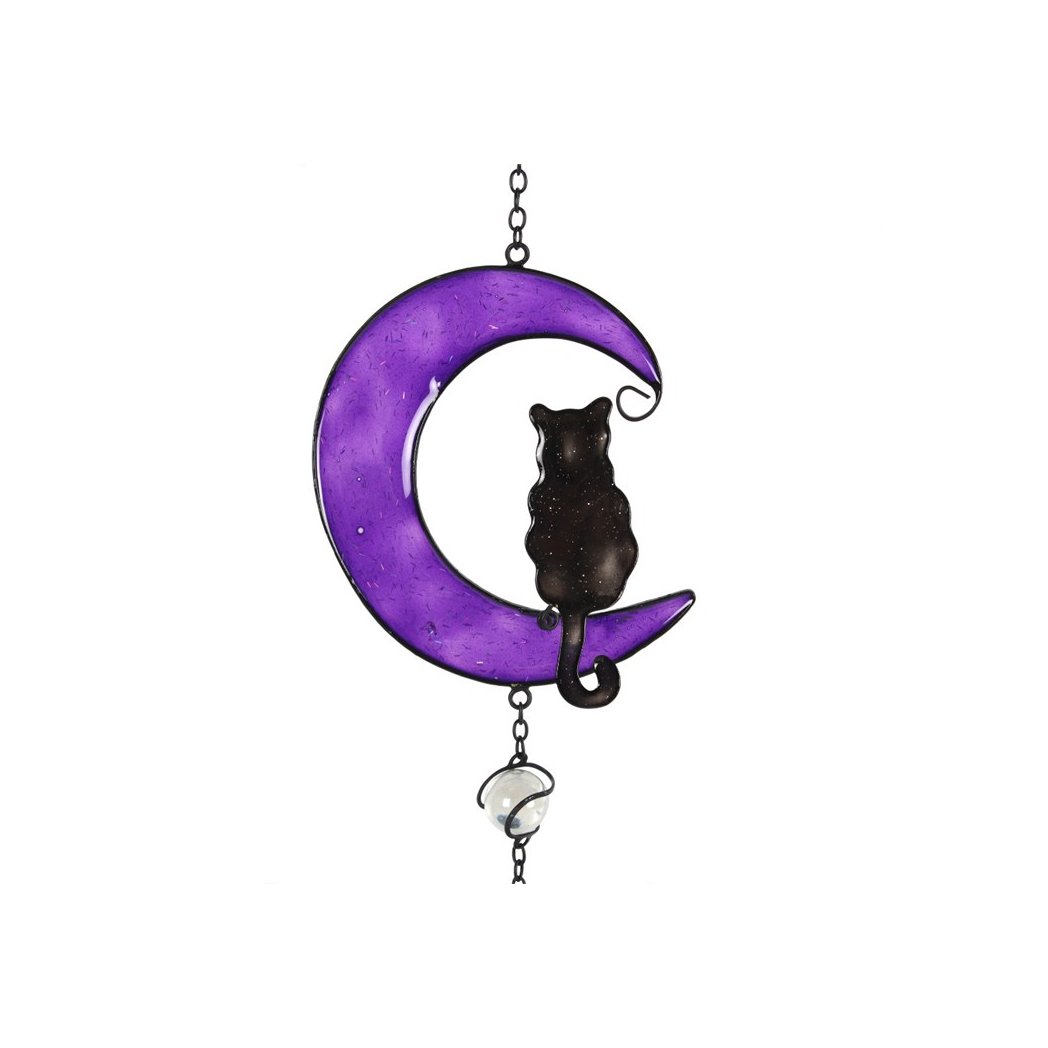 Black cat windchime – photo 2