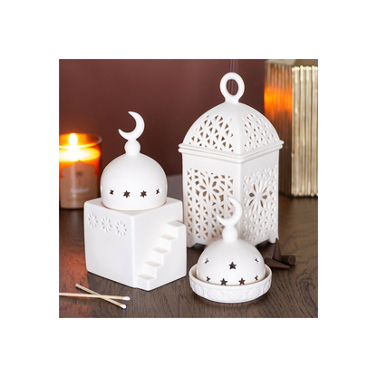 Mosque Incense Cone and Tealight Holder