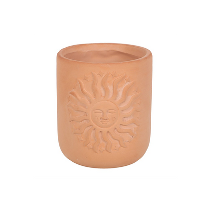 Terracotta Sun Plant Pot
