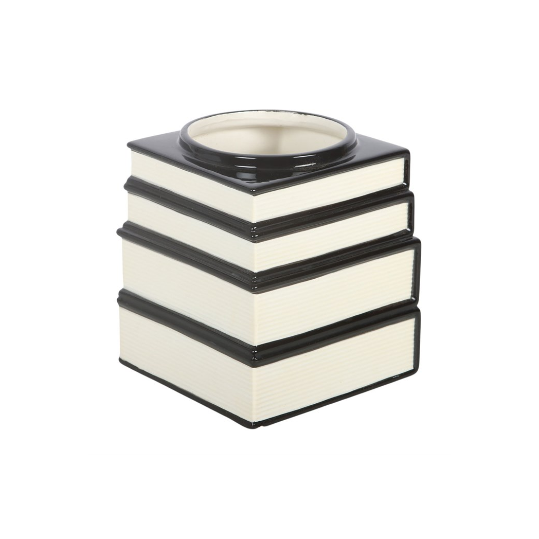 Book stack vase 4