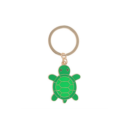 Moving Forward Turtle Keyring